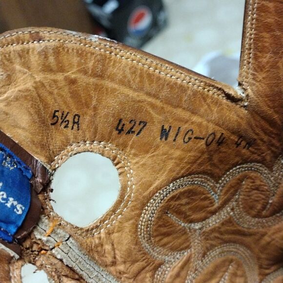 The Sander's vintage cowboy boots - Picture 5 of 5